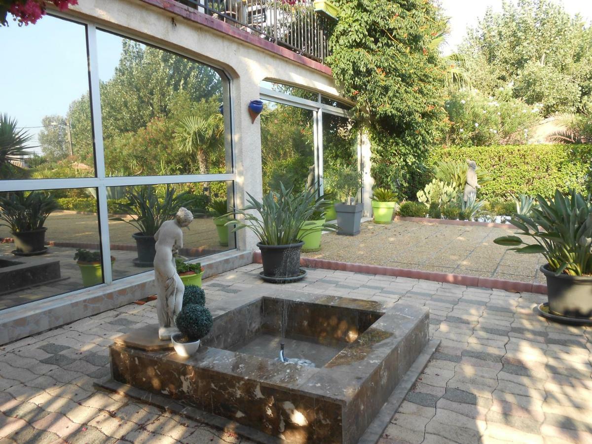 Maison Monica Exeptionnel-Jardin Paysage Zen Coursan Exteriér fotografie
